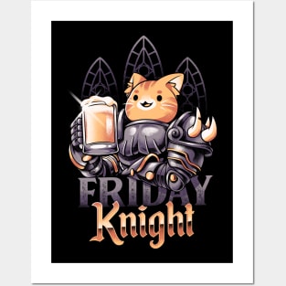 Friday Knight Posters and Art